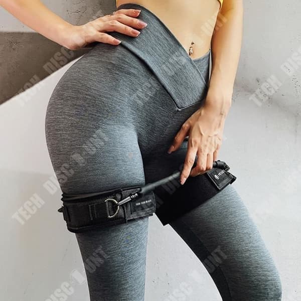 TD® Resistance Band - Bodybuilding Rem Buttons, Ben, Höfter - Sport Fitness Styrka - Elastiskt band Pull-Up Expander