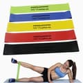 Miniatyrbild 1 av 4: Resistance Band Set (5) - Loop Elastiskt band Fitness Träningsutrustning för styrketräning Pilates Squat Sport B12291