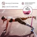 Miniatyrbild 4 av 4: TD Elastic Bodybuilding Set med 5 elastiska bodybuilding band elastiskt sport motstånd band bodybuilding elastisk bodybuilding