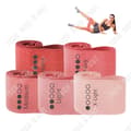 Miniatyrbild 1 av 4: TD Elastic Bodybuilding Set med 5 elastiska bodybuilding band elastiskt sport motstånd band bodybuilding elastisk bodybuilding
