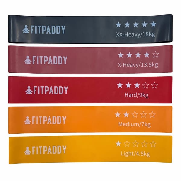 Vastuskuminauhat Fitpaddy Monivärinen