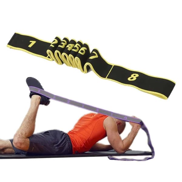 Yoga Pilates Stretch Band för Stretching Ökad Rörlighet
