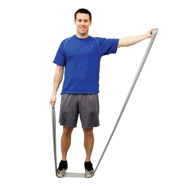 Cando Hand Strengthening Equipment Go-Band Silver 45M - W72055