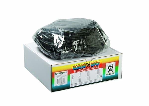3b scientific - W54250 - Cando latexfri elastisk tub, 30,5 m, superstark, svart