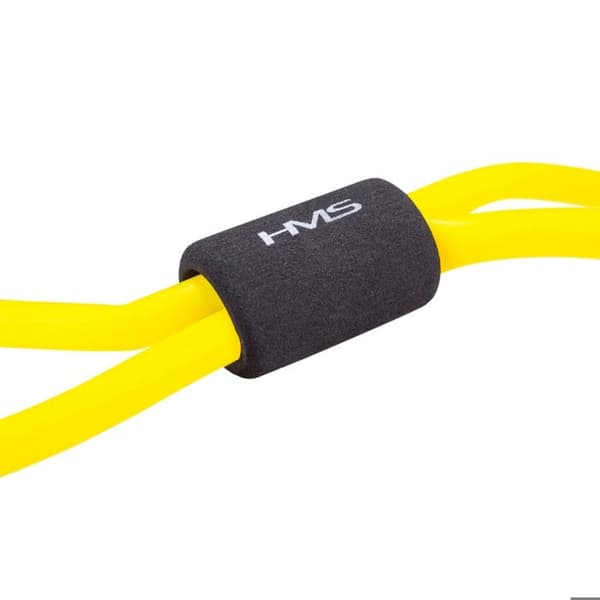 Fitnessaccessoar - HMS - EG03 - Gul/Svart - Motstånd - Skumhandtag
