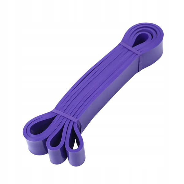 Vastuskuminauha, POWER BAND -kuntokuminauha 16-38kg, violetti