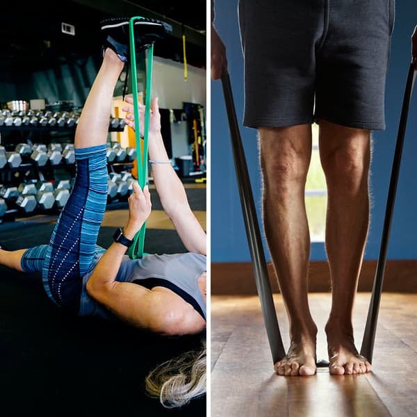 Träningsstretchband, mångsidiga motståndsnivåer, bärväska ingår
