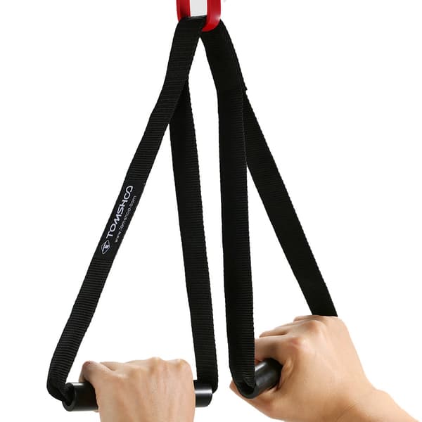 Träningsstretchband, mångsidiga motståndsnivåer, bärväska ingår