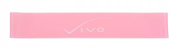 VIVO Træningselastik 600x50x0,6 mm pink