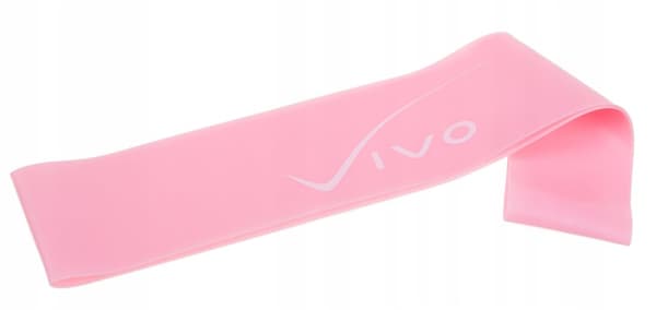 VIVO Træningselastik 600x50x0,6 mm pink