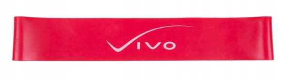 VIVO Træningselastik 600x50x1,2 mm rød