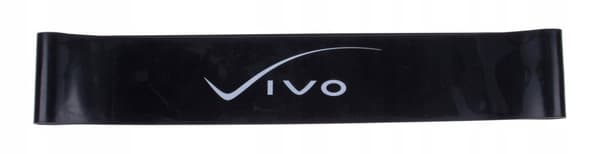 VIVO Træningselastik 600x50x1,6 mm sort