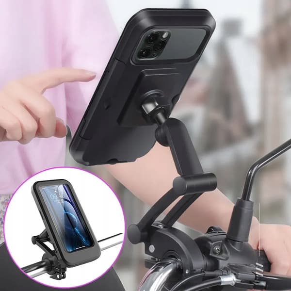 VATTENTÄT MOTORCYKEL TELEFONHÅLLARE