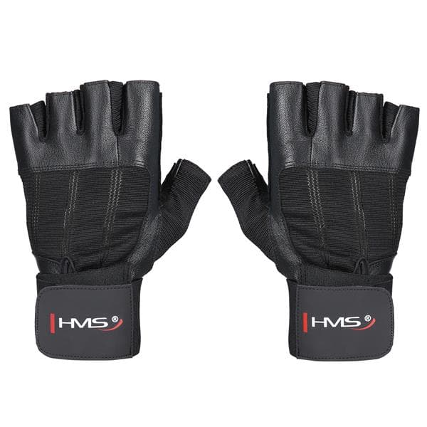 RST04 SORT STØRRELSE XXL GYM HANDSKER HMS