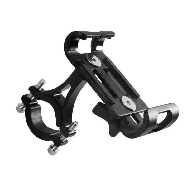 Cykeltelefonholder til scooterstyr (sort)