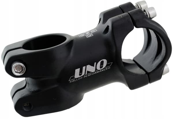 BROSTØTTE UNO ALU SORT FORAN 31,8 / 60 MM