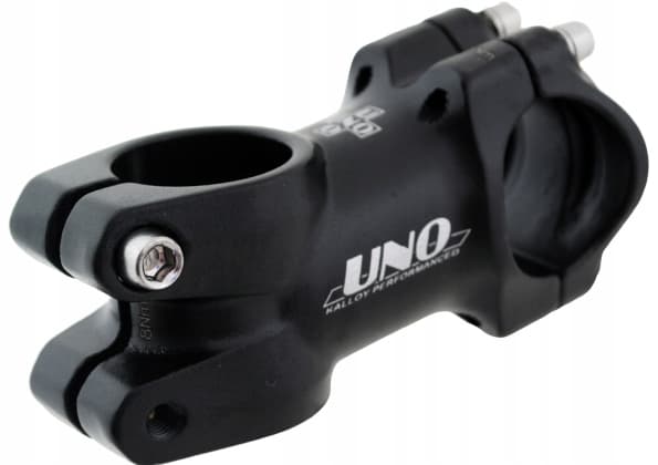 BROSTØTTE UNO ALU SORT FORAN 31,8 / 60 MM