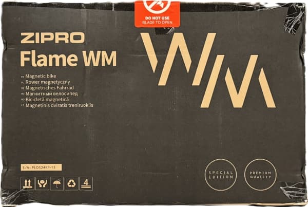 Zipro Flame WM elektromagnetisk stationär cykel