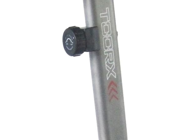 Toorx BRX-85, Pystypyörä, Magneettinen, 125 kg, Ohje, Ajolevy/Joustinvyö, Kalorit, Etäisyys, Kierrosta minuutissa (RPM), Palautumissyke, Nopeus, Aika