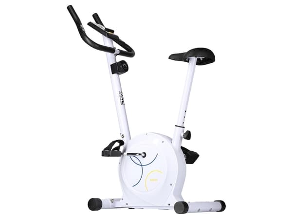 One Fitness RM8740 magnetisk treningssykkel hvit
