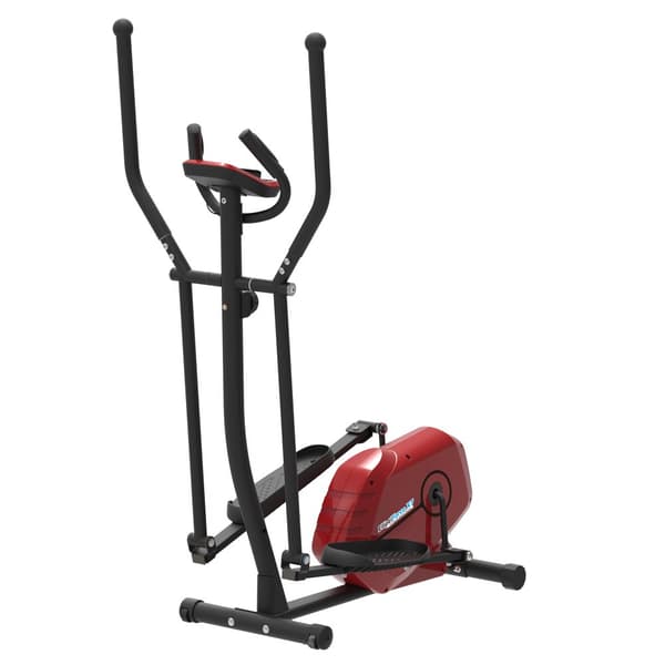 Sportronic ST-X7 Cross Trainer-Fitness Motionscykel-Sort/Rød