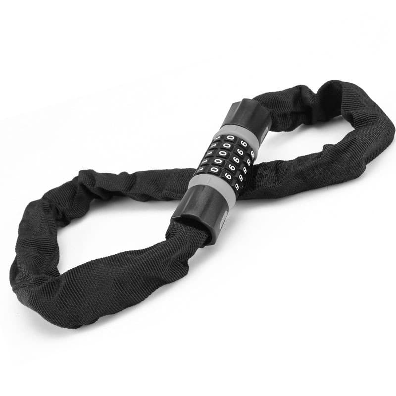 5-siffrigt Cykellås Kolstål/Nylon 0,9 m