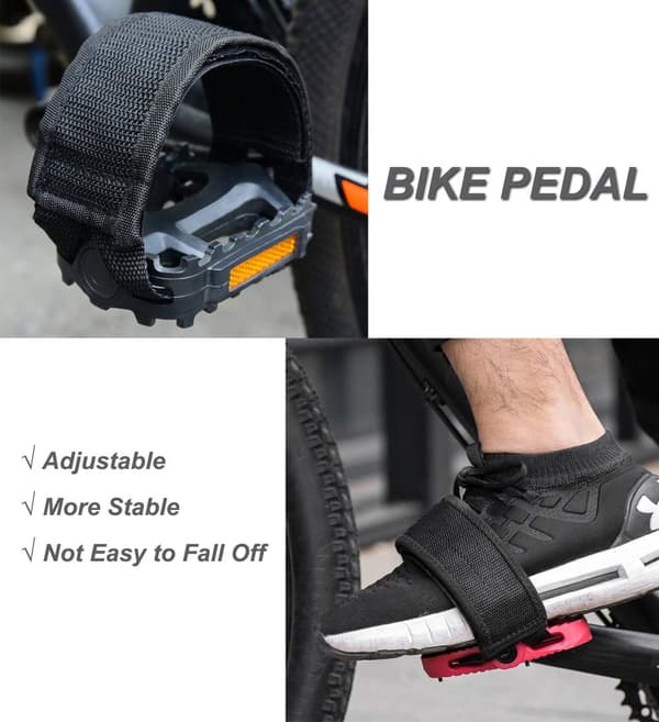 INF Pedalstropper til cykel 1 par