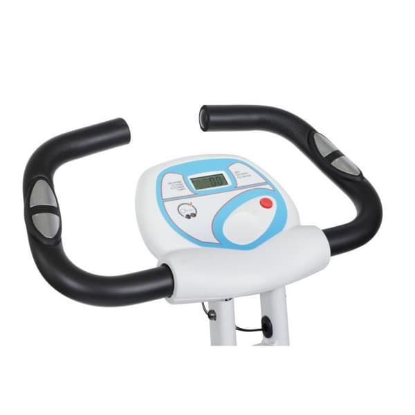 Xbike hopfällbar motionscykel - 2,5 kg svänghjul - 5-funktions LCD-mätare - O'fitness