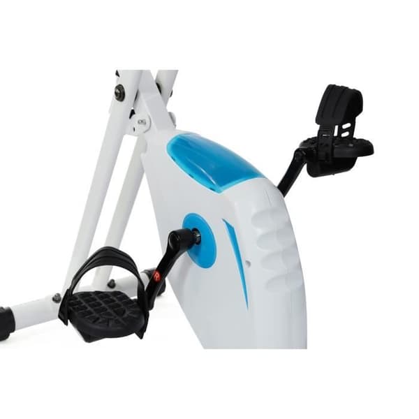 Xbike hopfällbar motionscykel - 2,5 kg svänghjul - 5-funktions LCD-mätare - O'fitness