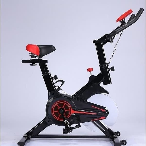 Spinning Bike OFITNESS motionscykel - 5 funktioner - Svart