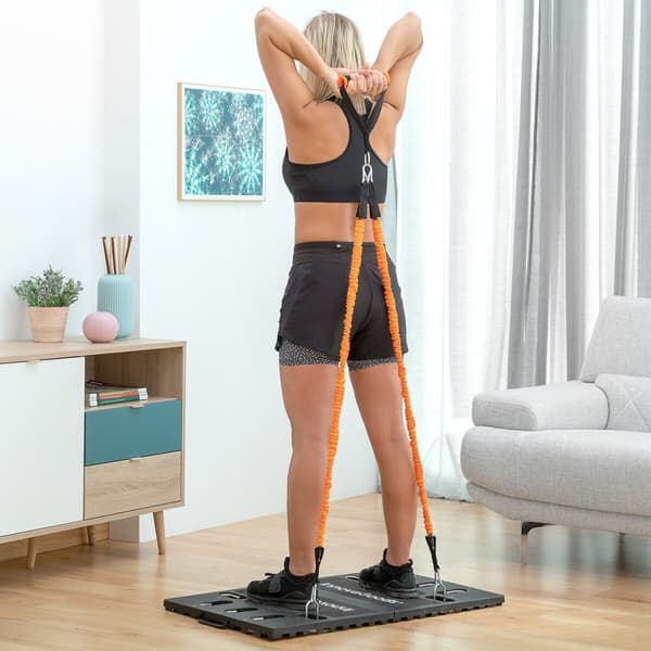 Integroitu kannettava harjoitusjärjestelmä harjoitusoppaalla Gympak Max InnovaGoods