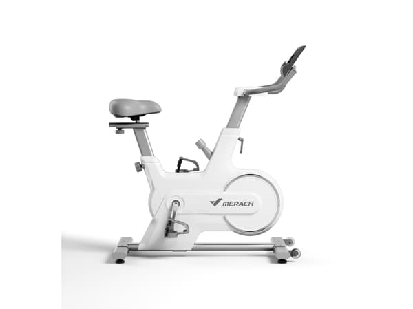 Merach MR-667KXD-W0, Spinningpyörä, Magneettinen, 110 kg, Ohje, V-vyö, Kalorit, Etäisyys, Sydämensyke, Nopeus, Aika