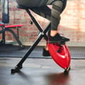 Miniatyrbillede 3 af 7: Motionscykel FitX, foldbar med træningscomputer - 113 x 41 x 81 cm
