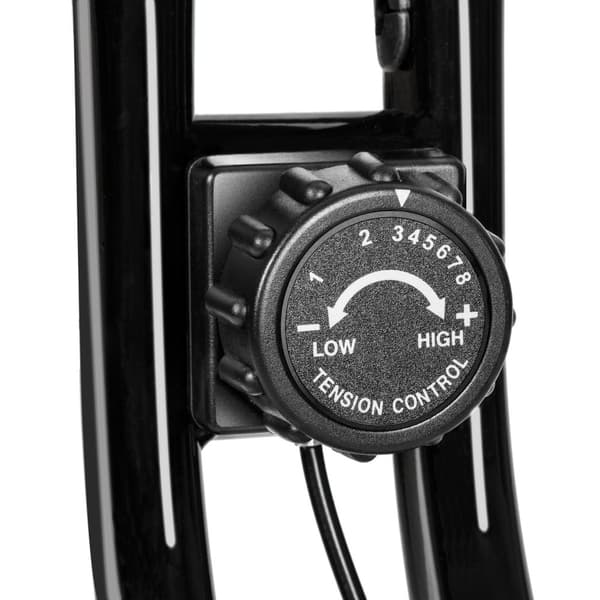 Motionscykel FitX, foldbar med træningscomputer - 113 x 41 x 81 cm
