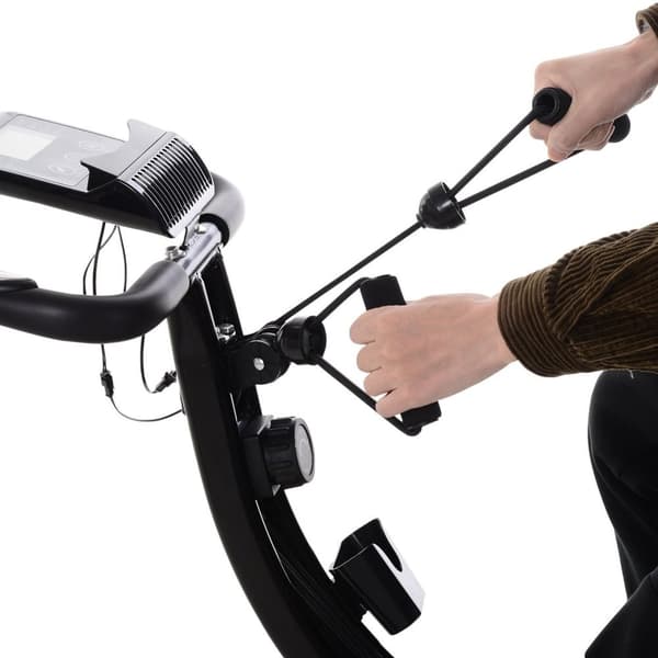 Rootz motionscykel 2-i-1 - Sort - Stål, Abs - 42,12 cm x 20,47 cm x 43,3 cm