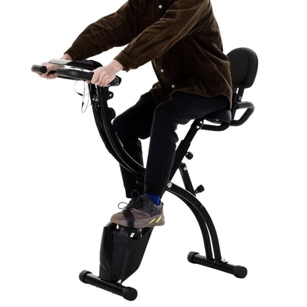 Rootz motionscykel 2-i-1 - Sort - Stål, Abs - 42,12 cm x 20,47 cm x 43,3 cm
