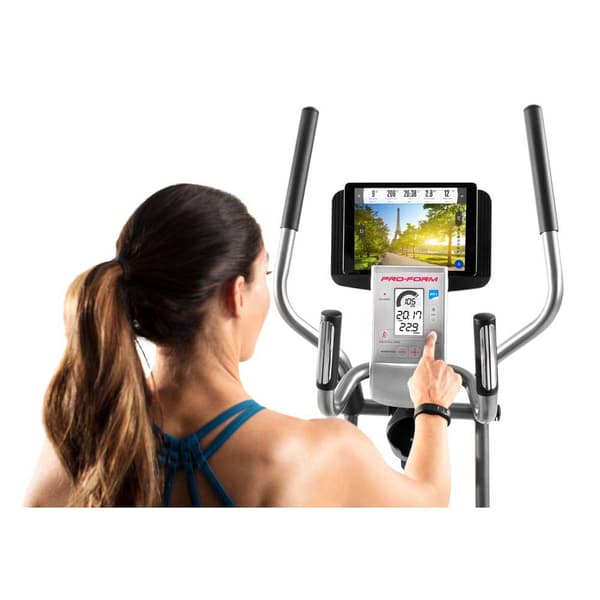 Proform Makaava Pyörä Hybrid Trainer Xt Hopeinen