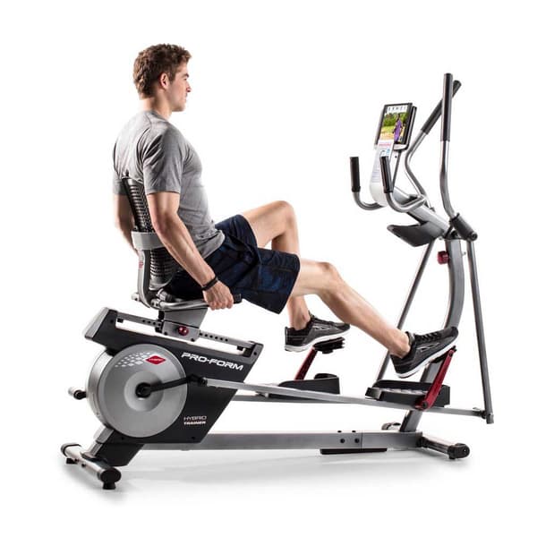 Proform Makaava Pyörä Hybrid Trainer Xt Hopeinen