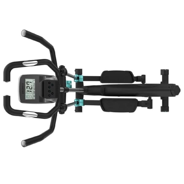 Cecotec Elliptical cross trainer with magnetic resistance and 8 manually adjustable levels. 8 kg flywheel. 38 cm stride. Heart rate monitor. LCD disp