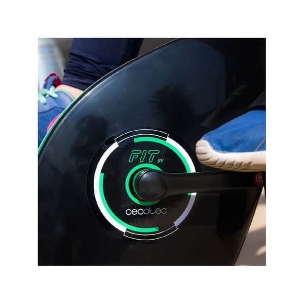Cecotec Foldable magnetic bicycle with Silence Fit system and heart rate monitor.