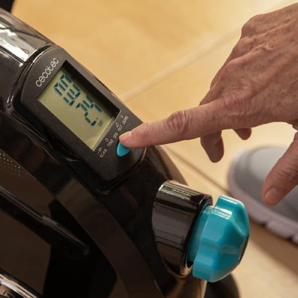 Cecotec Mini exercise bike with manual resistance: the ideal solution for exercising legs or arms in the most comfortable and practical way thanks to