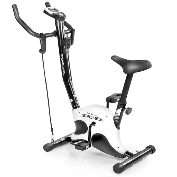 Spokey Träningscykel Onego+ Vit