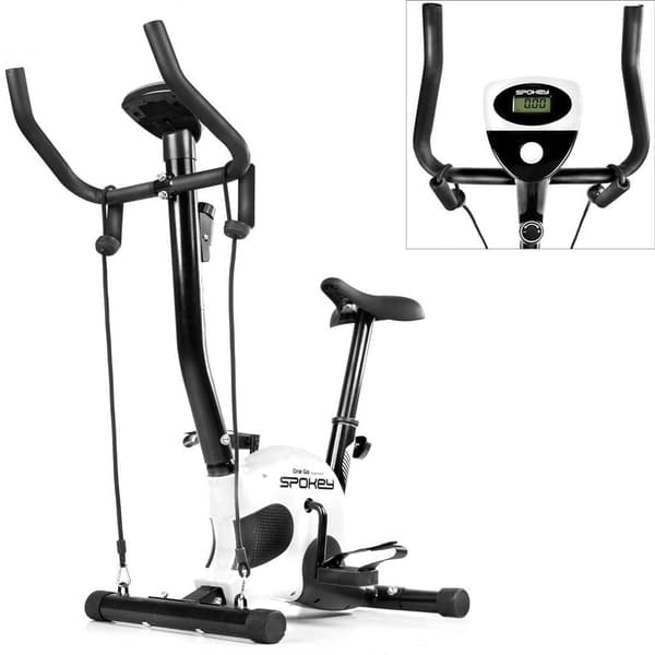 Spokey Träningscykel Onego+ Vit