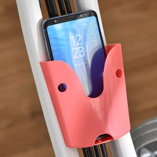Rootz 2-in-1 kokoontaitettava kuntopyörä - makuuasennossa seisova pyörä - 8-tasoinen säädettävä - magneettinen vastus pulssianturilla - LCD-näyttö - v