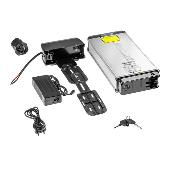 Green Cell - Sähköpyörän akku laturilla 36V 15Ah 540Wh Li-Ion 5,5x2,1mm