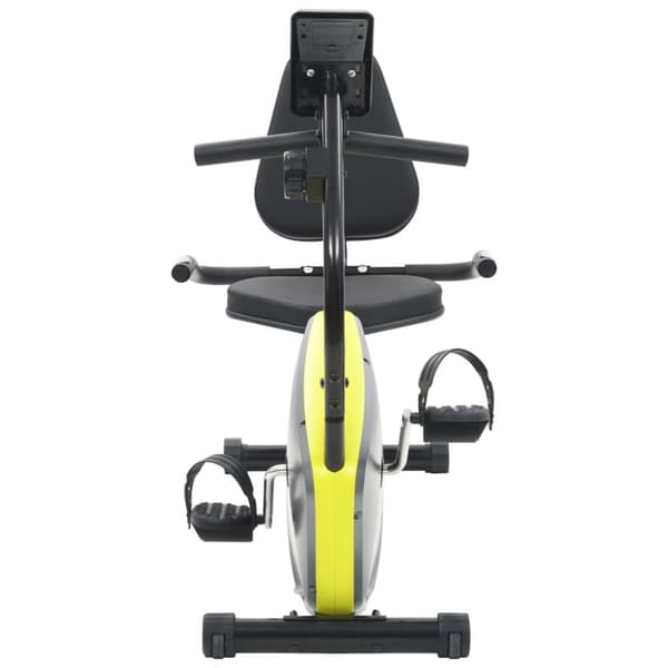 vidaXL magnetisk liggende motionscykel med pulsmåler -  Motionscykler