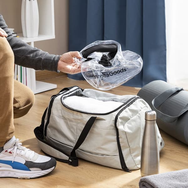 Vandfyldt Kettle Bell til Fitness Træning med Motion Guide Fibell InnovaGoods