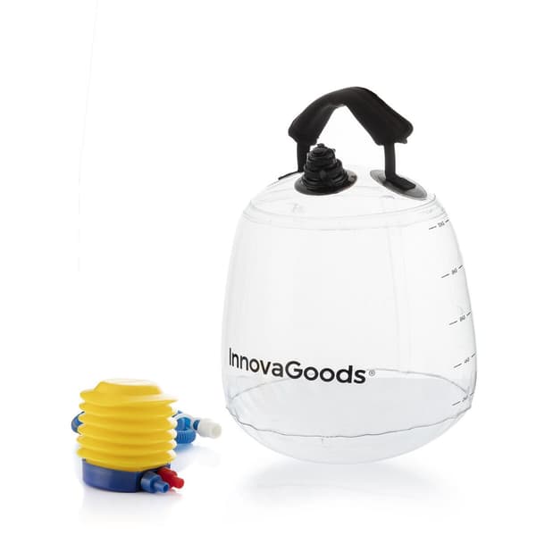 Vandfyldt Kettle Bell til Fitness Træning med Motion Guide Fibell InnovaGoods