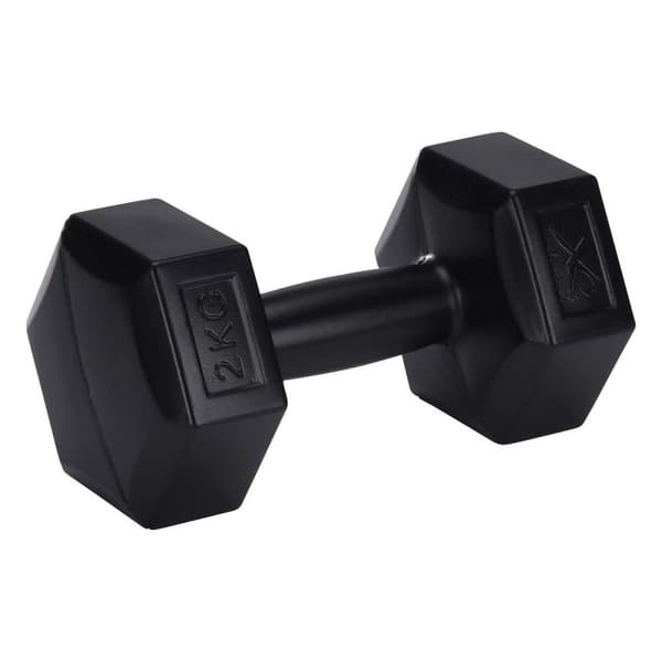 Bumbbells XQ Max Sort 2 Kg 2 enheder