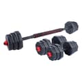 Miniatyrbillede 1 af 2: Bumbbells Umbro Forlængbar Komplet sæt 19 pcs
